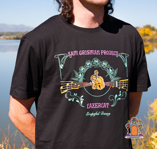 Grapeful Dawg T-shirt (Sam Grisman Project x Lazercat)