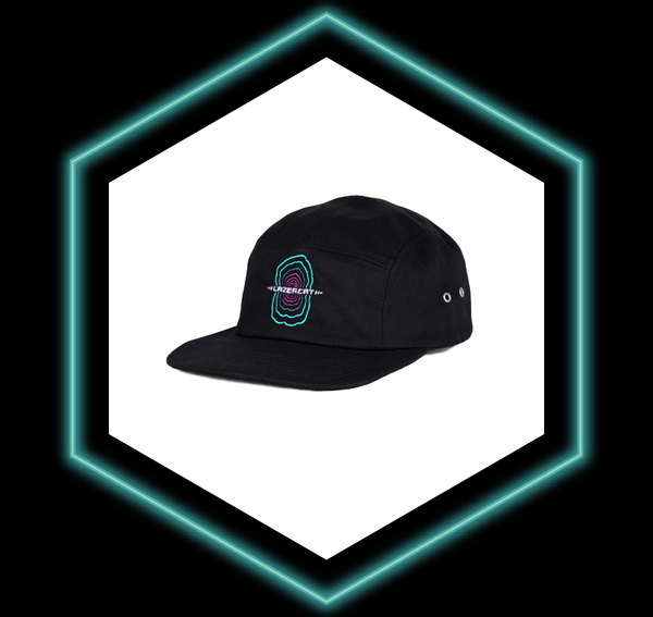 Five Panel Cap Trippy Cat