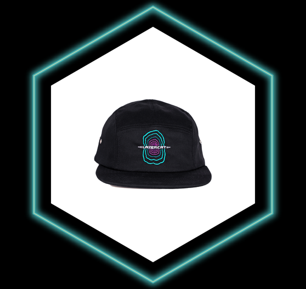 Five Panel Cap Trippy Cat