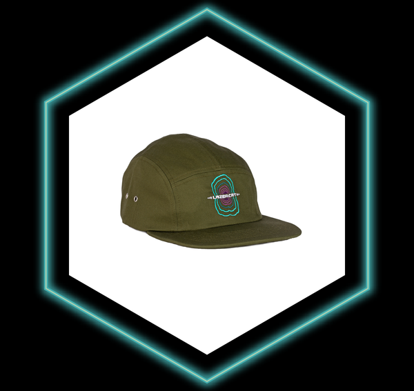 Five Panel Cap Trippy Cat